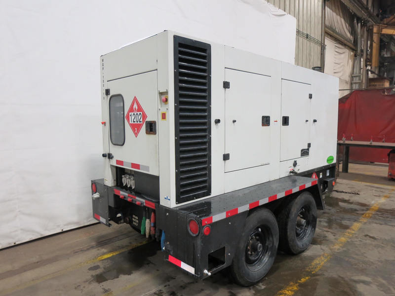 Used Doosan / John Deere G185 Rental Grade Diesel Generator 16,242 Hrs EPA Tier 3
