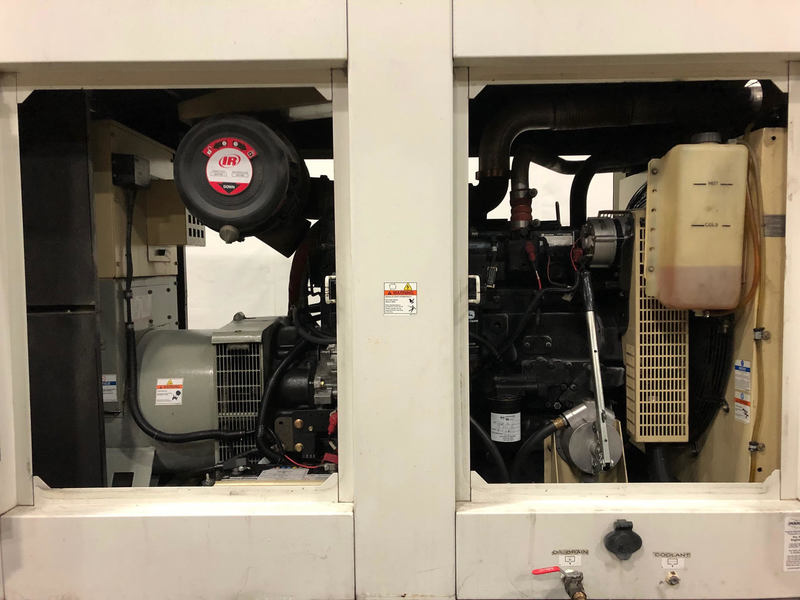 Used Doosan / John Deere G185 Rental Grade Diesel Generator 16,242 Hrs EPA Tier 3