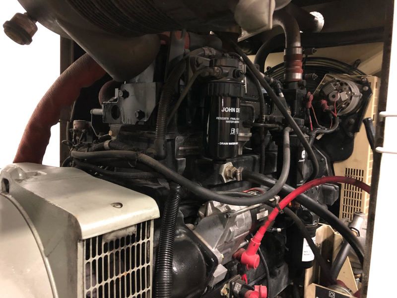 Used Doosan / John Deere G185 Rental Grade Diesel Generator 16,242 Hrs EPA Tier 3