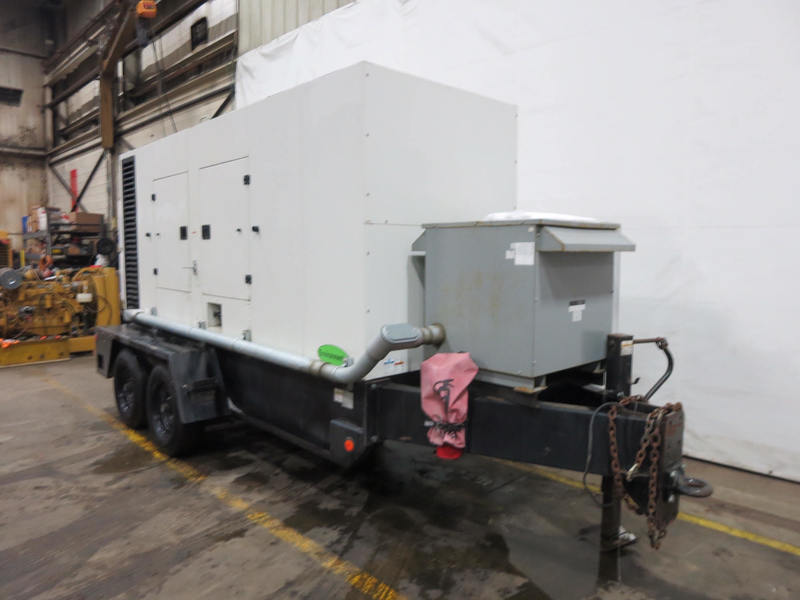 Used Doosan / Cummins G290 Rental Grade Diesel Generator, 615 Hrs EPA Tier 3