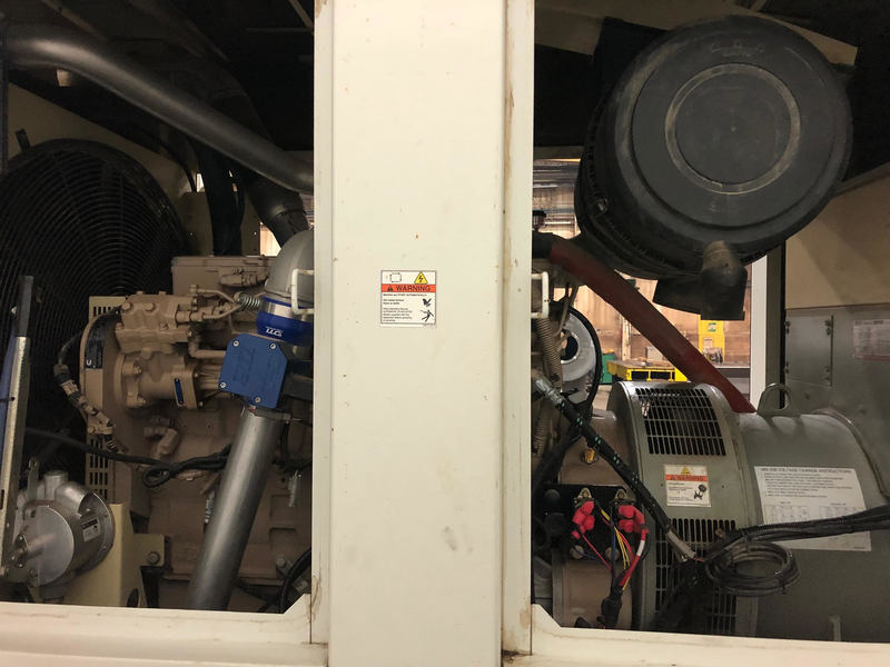 Used Doosan / Cummins G290 Rental Grade Diesel Generator, 615 Hrs EPA Tier 3