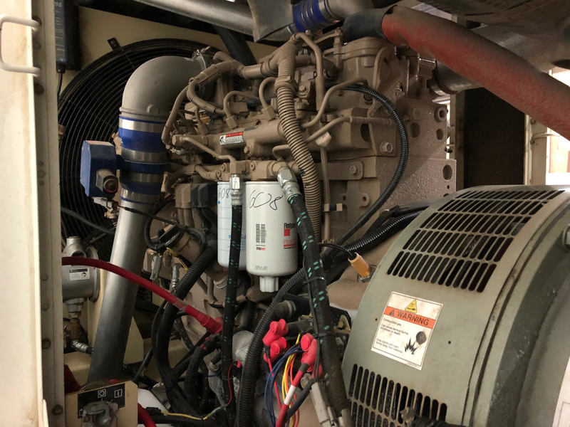 Used Doosan / Cummins G290 Rental Grade Diesel Generator, 615 Hrs EPA Tier 3