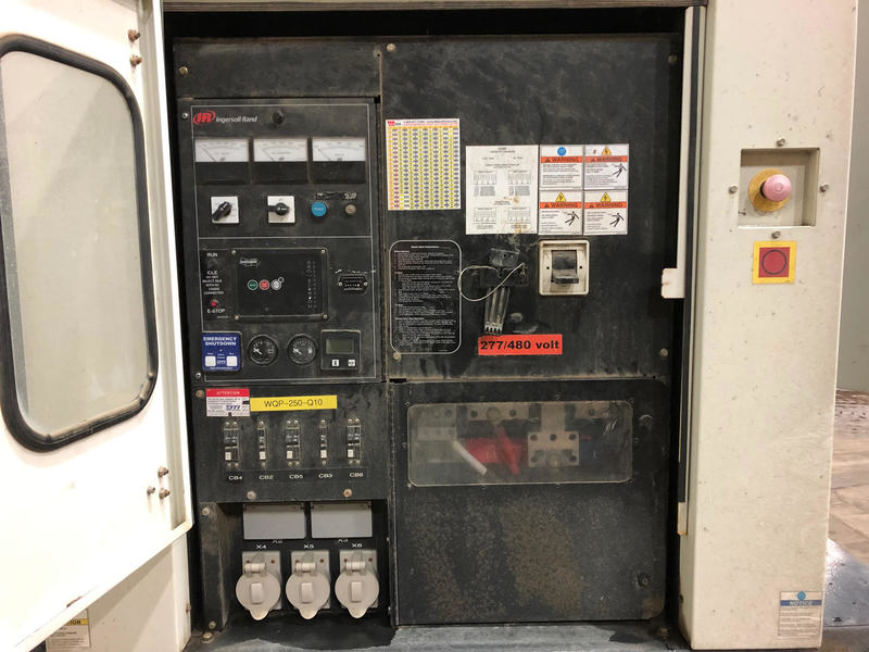 Used Doosan / Cummins G290 Rental Grade Diesel Generator, 615 Hrs EPA Tier 3