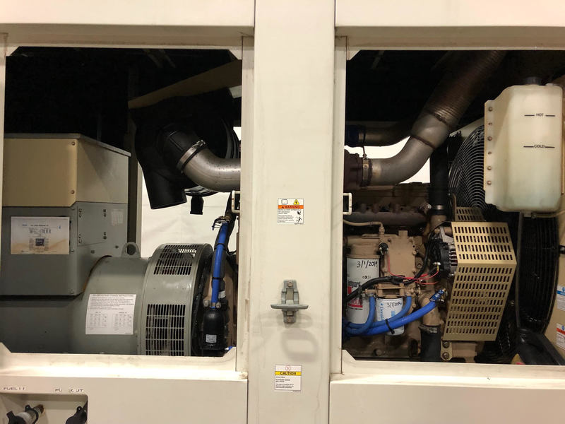 Used Doosan / Cummins G290 Rental Grade Diesel Generator, 2296 Hrs EPA Tier 3