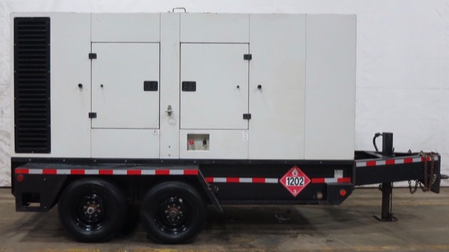 Used Doosan / Cummins G290 Rental Grade Diesel Generator, 5105 Hrs EPA Tier 3