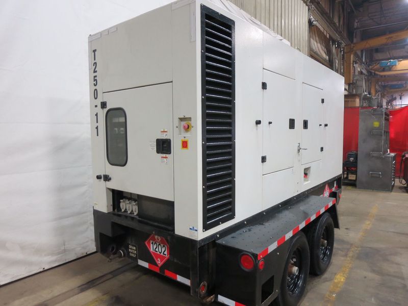 Used Doosan / Cummins G290 Rental Grade Diesel Generator, 5105 Hrs EPA Tier 3