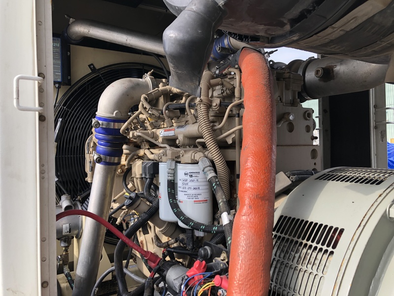 Used Doosan / Cummins G290 Rental Grade Diesel Generator, 5105 Hrs EPA Tier 3