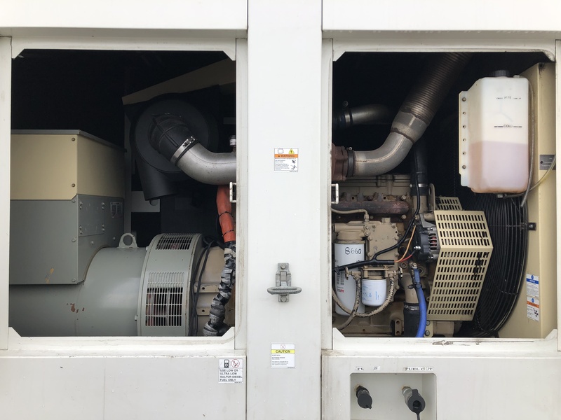 Used Doosan / Cummins G290 Rental Grade Diesel Generator, 8660 Hrs EPA Tier 3