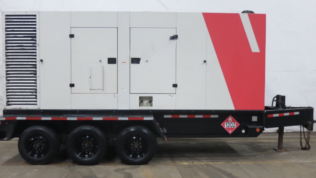 Used Doosan / Cummins G450 Rental Grade Diesel Generator, 6683 Hrs EPA Tier 2