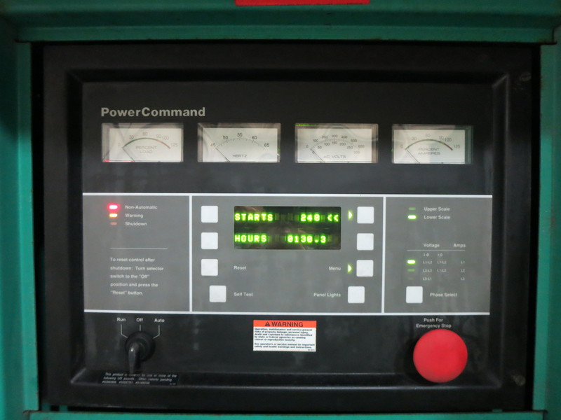 Used Cummins DFCB Diesel Generator, 131 Hrs