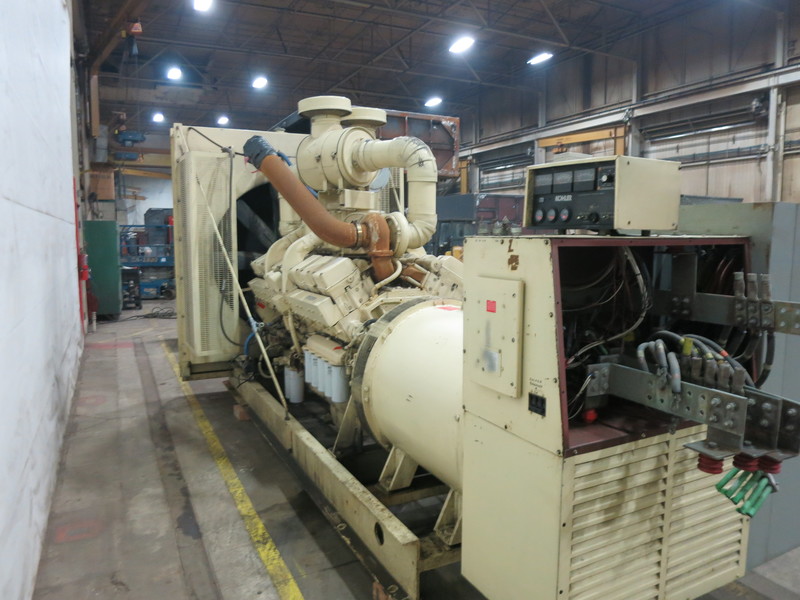 Used Cummins 1000R0Z71 Diesel Generator, 2247 Hrs