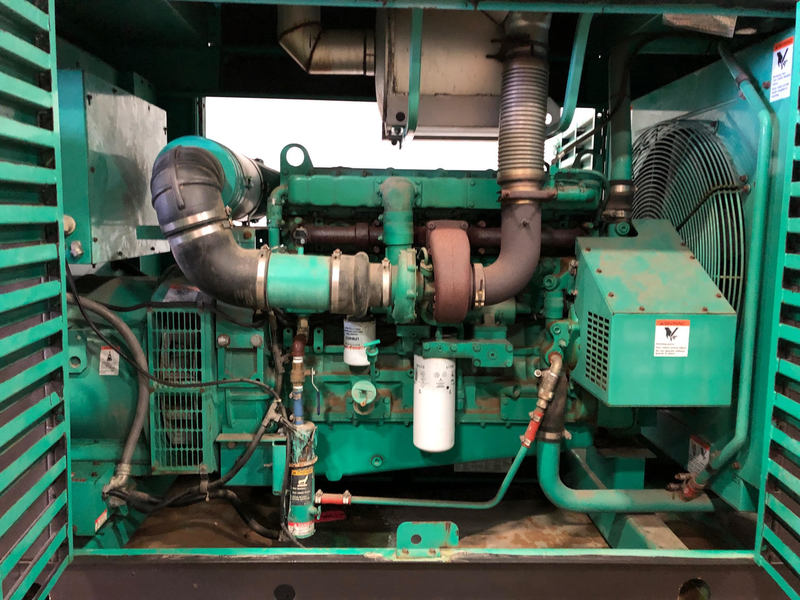 Used Cummins LTA10-G1 Diesel Generator, 195 Hrs