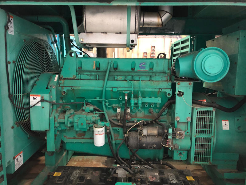Used Cummins LTA10-G1 Diesel Generator, 195 Hrs