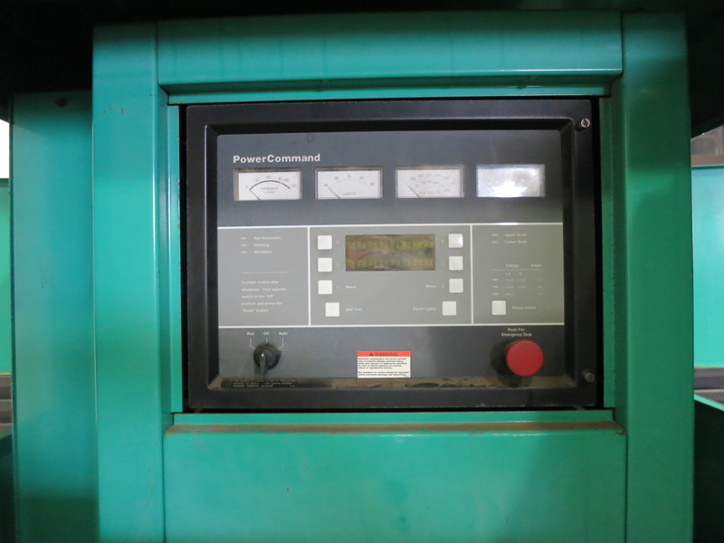 Used Cummins LTA10-G1 Diesel Generator, 195 Hrs