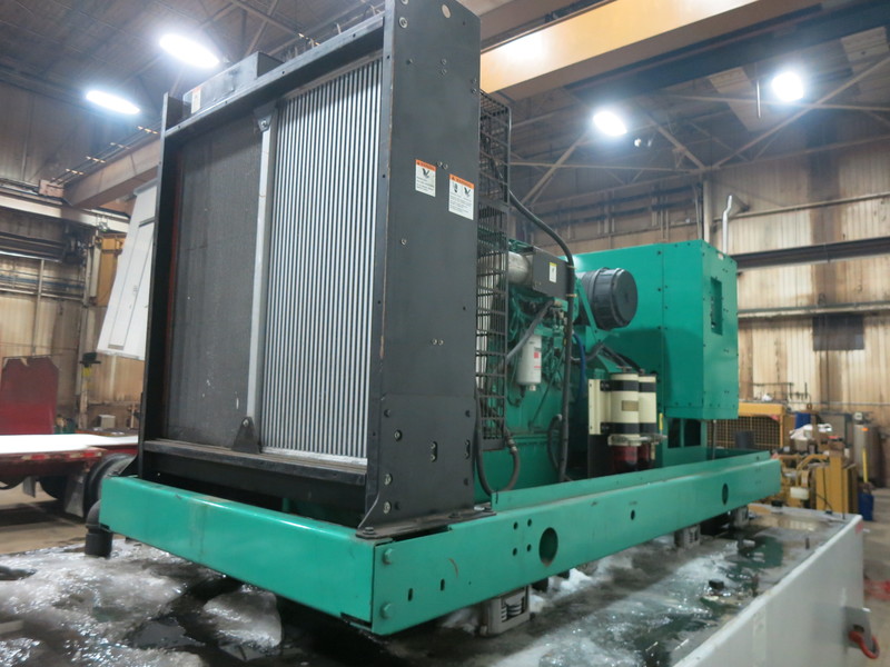 Used Cummins DFEK Diesel Generator 265 Hrs, EPA Tier 2, UL 2085 sub-base fuel tank