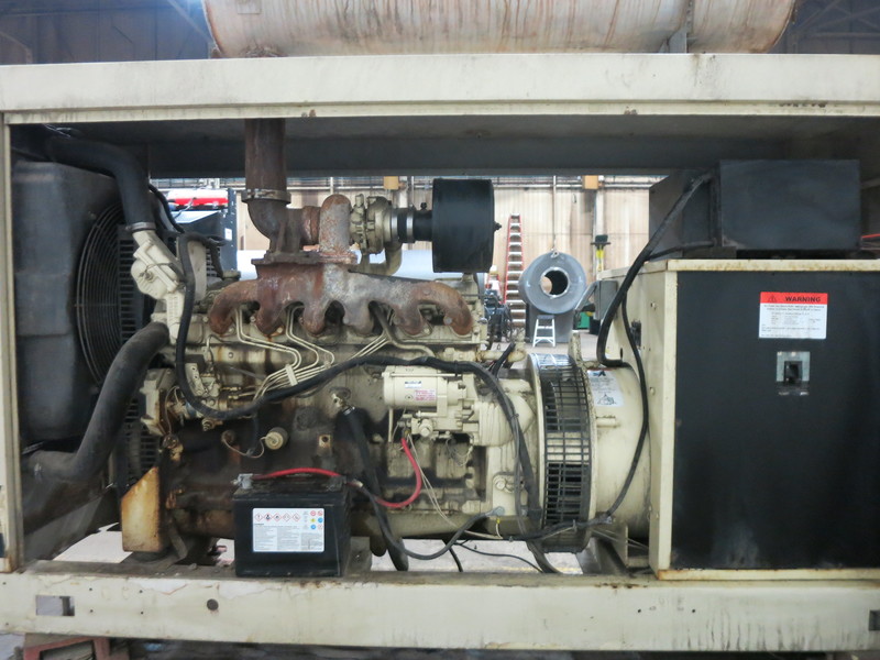 Used Kohler 100R0ZJ Diesel Generator, 670 Hrs
