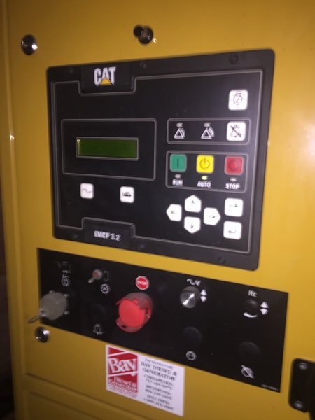 Caterpillar C15 Diesel Generator 105 Hrs EPA Tier 2