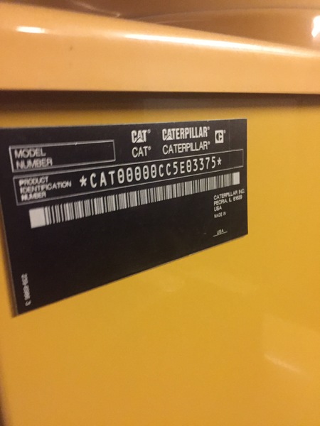 Caterpillar C15 Diesel Generator 105 Hrs EPA Tier 2