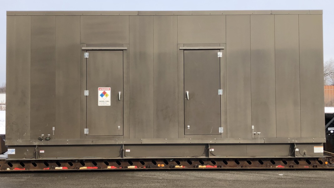 Used Caterpillar 3512MUI Diesel Generator, 255 Hrs