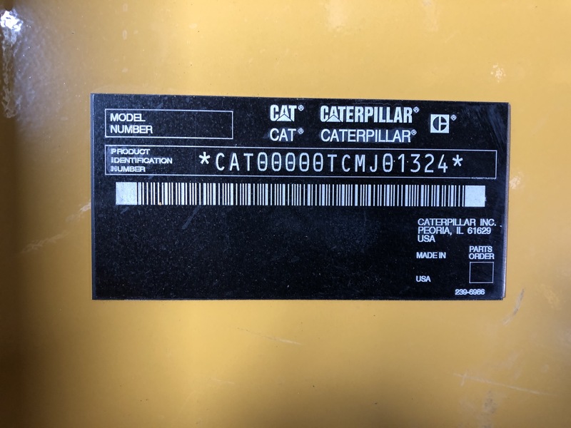 Used Caterpillar 3512MUI Diesel Generator, 255 Hrs