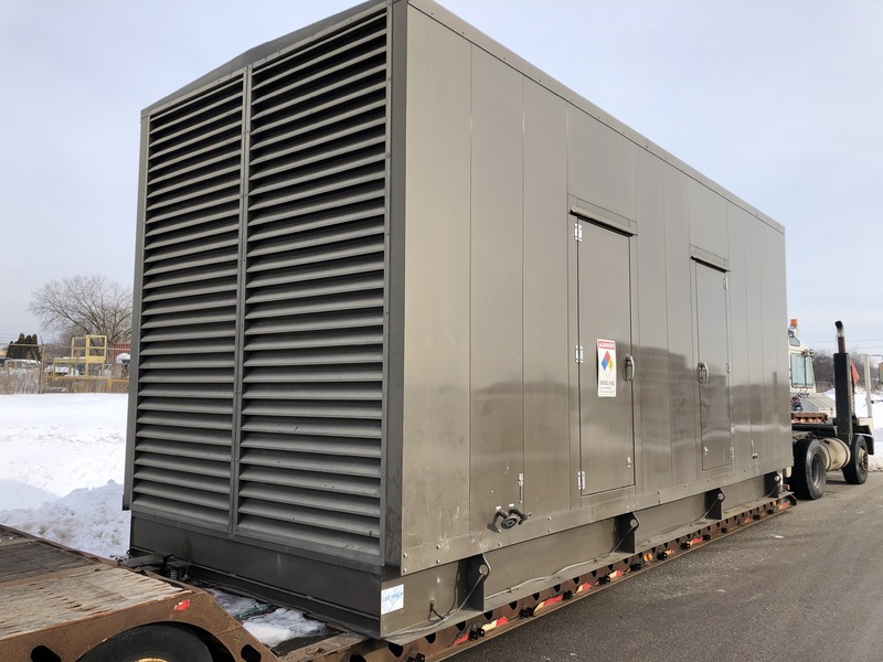 Used Caterpillar 3512MUI Diesel Generator, 255 Hrs