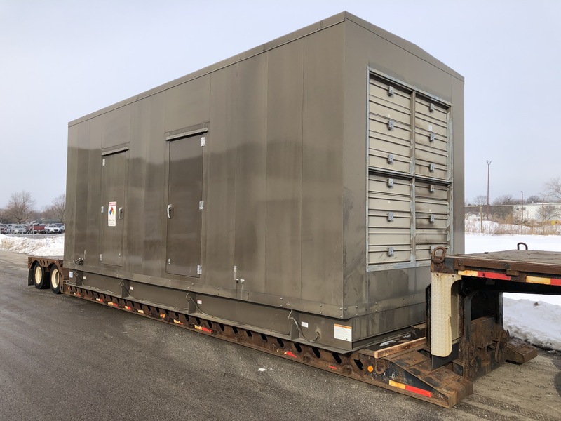 Used Caterpillar 3512MUI Diesel Generator, 255 Hrs