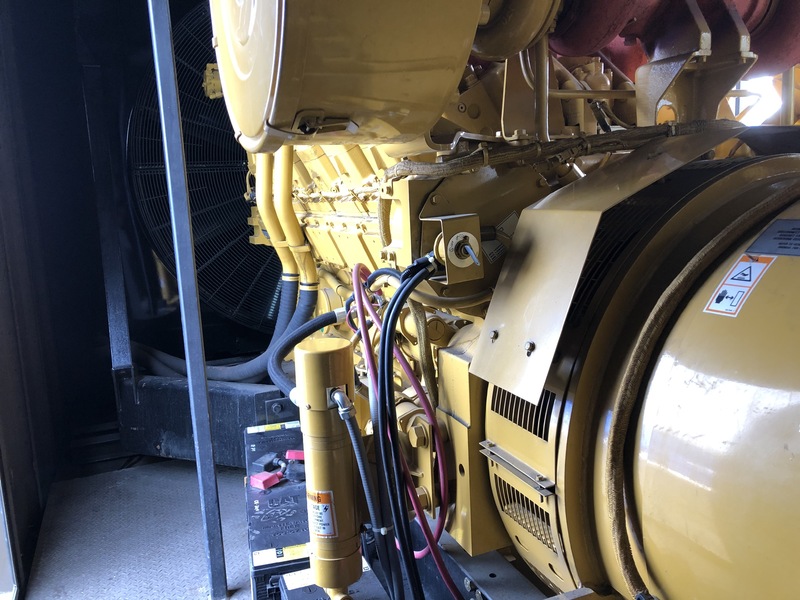 Used Caterpillar 3512MUI Diesel Generator, 255 Hrs