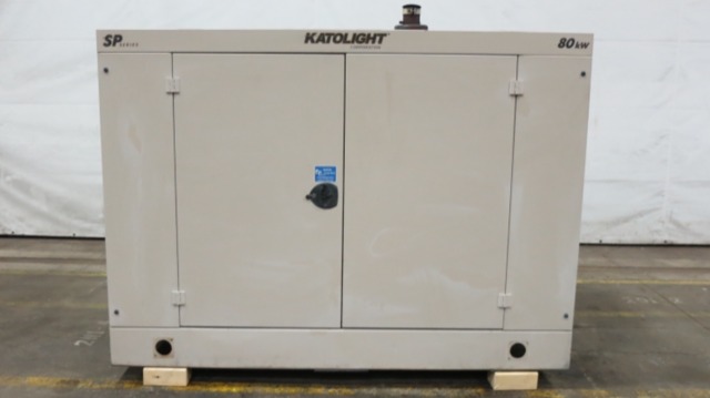 Used Katolight 80FRG4 Natural Gas Generator, 110 Hrs