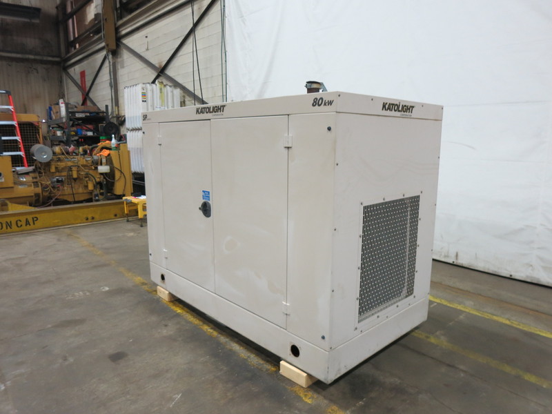 Used Katolight 80FRG4 Natural Gas Generator, 110 Hrs