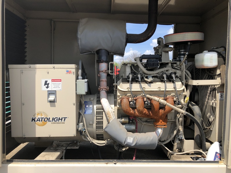 Used Katolight 80FRG4 Natural Gas Generator, 110 Hrs