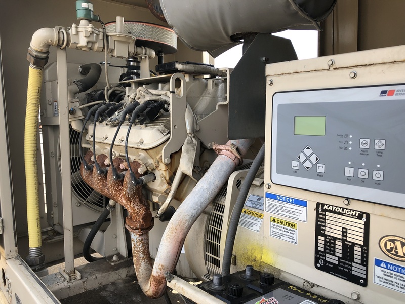 Used Katolight 80FRG4 Natural Gas Generator, 110 Hrs