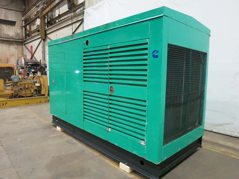 Used Cummins GTA19 Natural Gas Generator, 726 Hrs
