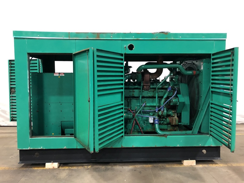 Used Cummins GTA19 Natural Gas Generator, 726 Hrs