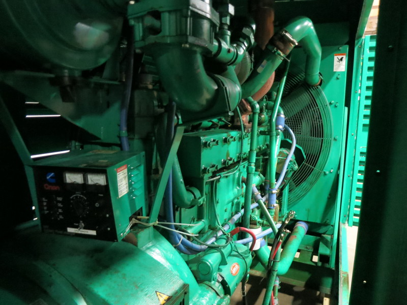 Used Cummins GTA19 Natural Gas Generator, 726 Hrs
