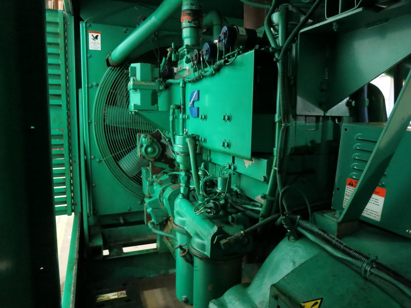 Used Cummins GTA19 Natural Gas Generator, 726 Hrs