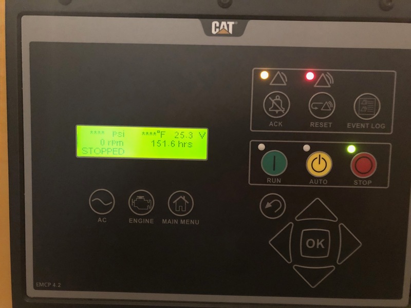 Used Caterpillar C175 Diesel Generator 152 Hrs EPA Tier 2