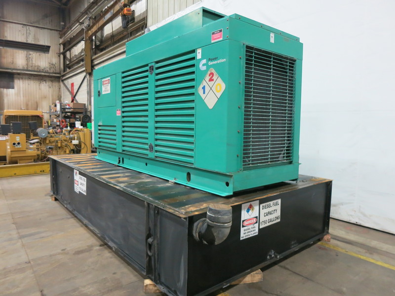Used Cummins DFCC Diesel Generator, 510 Hrs