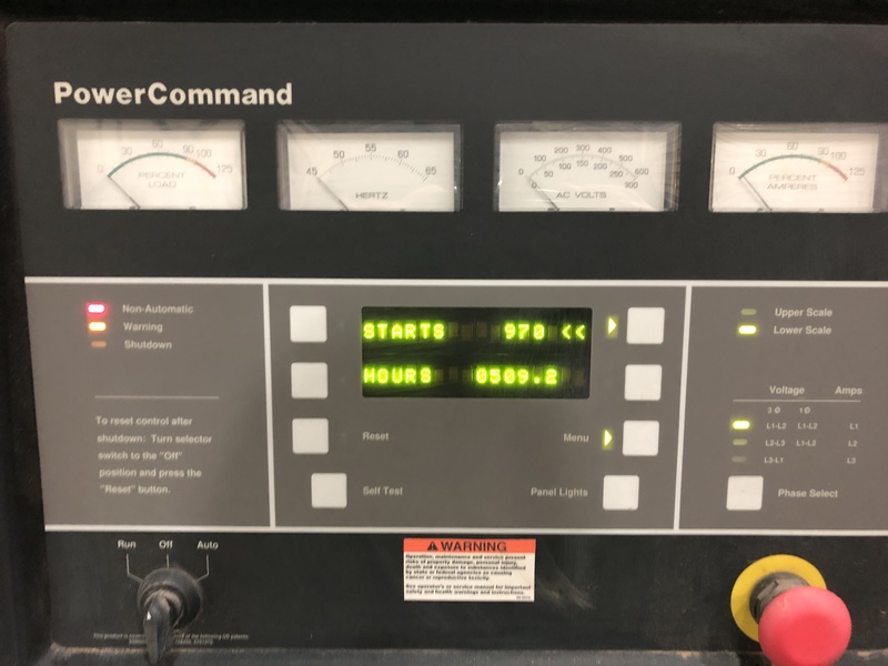 Used Cummins DFCC Diesel Generator, 510 Hrs