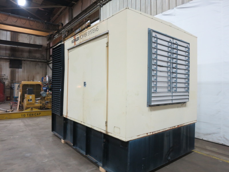 Used Kohler 500ROZD4 Diesel Generator, 466 Hrs