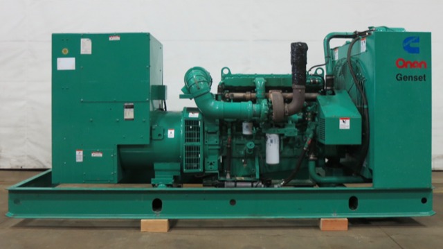 Used Cummins DFAC Diesel Generator, 519 Hrs