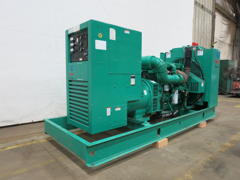 Used Cummins DFAC Diesel Generator, 519 Hrs
