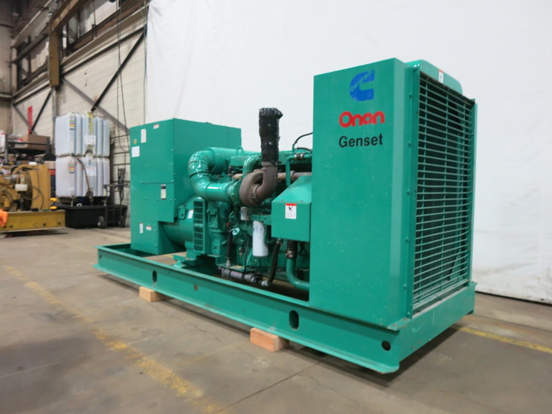 Used Cummins DFAC Diesel Generator, 519 Hrs