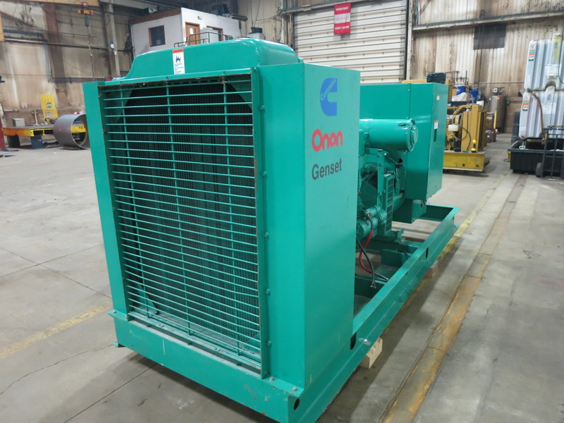 Used Cummins DFAC Diesel Generator, 519 Hrs