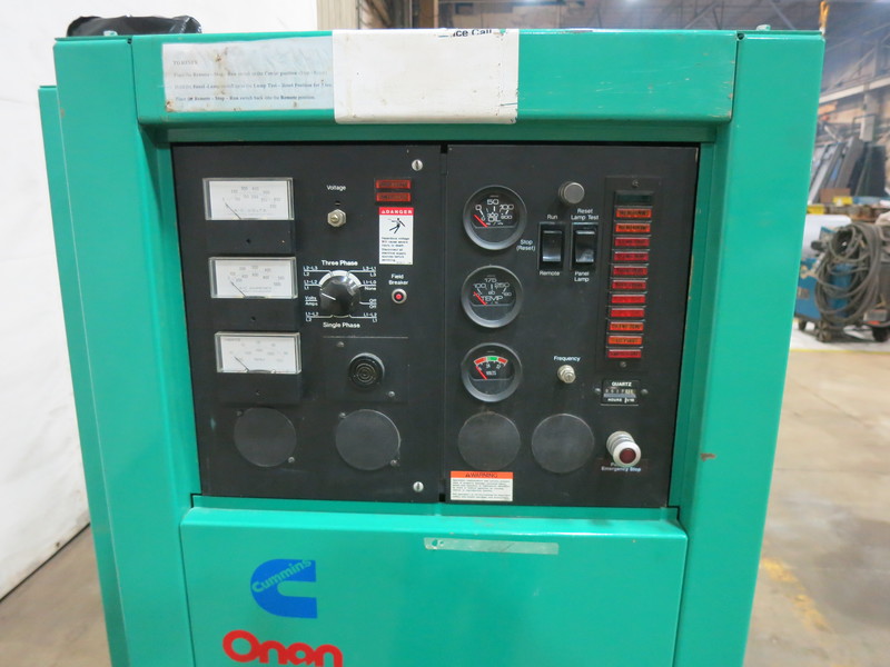 Used Cummins DFAC Diesel Generator, 519 Hrs