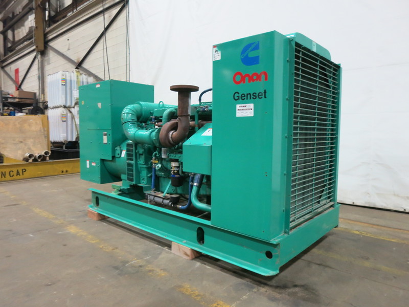 Used Cummins DFAC Diesel Generator, 484 Hrs