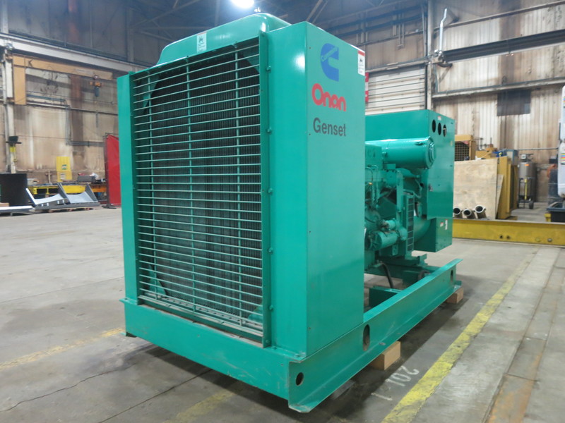 Used Cummins DFAC Diesel Generator, 484 Hrs