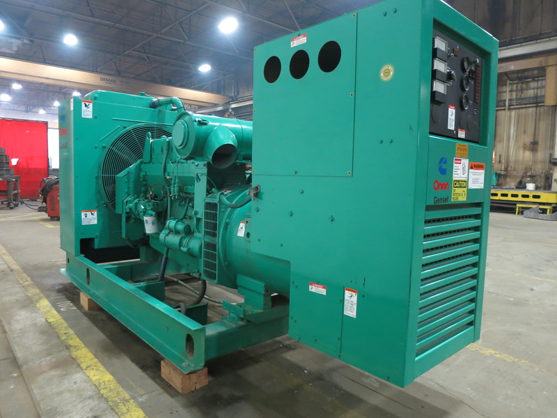 Used Cummins DFAC Diesel Generator, 484 Hrs