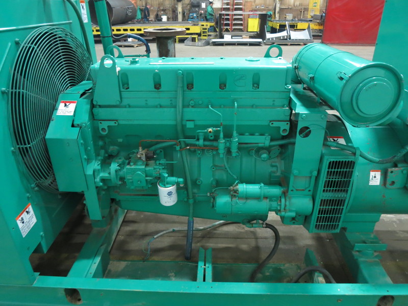 Used Cummins DFAC Diesel Generator, 484 Hrs