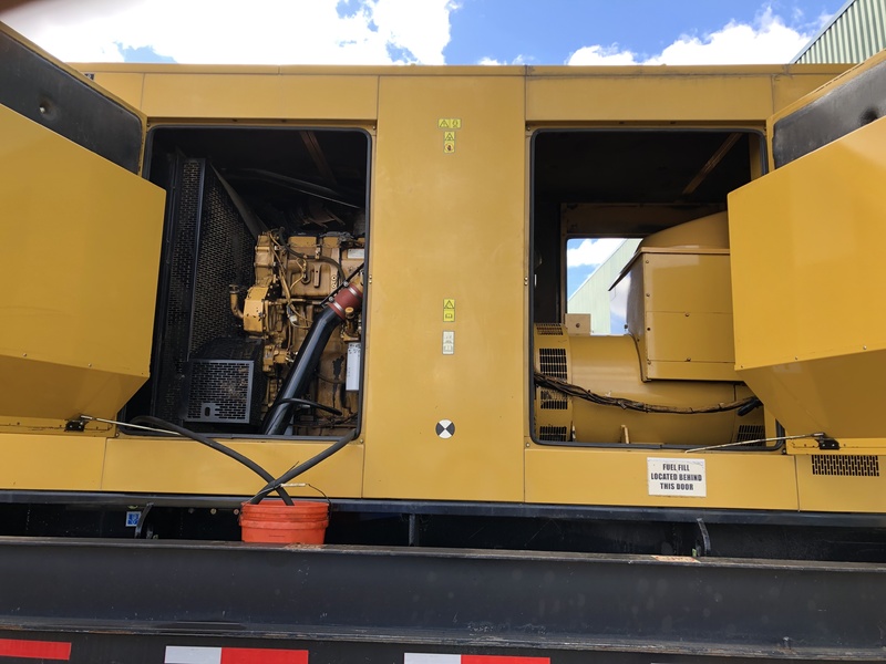 Used Caterpillar Portable C15 Diesel Generator 1672 Hrs EPA Tier 2