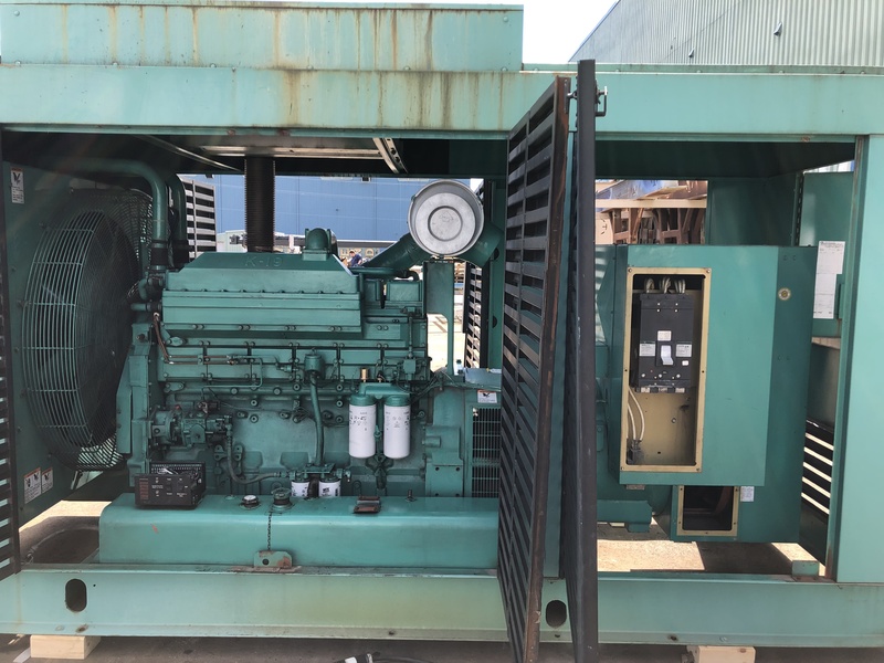 Used Cummins DFEC KTA19-G3 Diesel Generator, 1095 Hrs